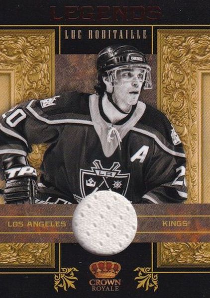 jersey karta LUC ROBITAILLE 10-11 Crown Royale Legends Jersey /100